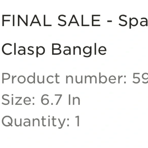 Pandora Sparkling Barrel Clasp Bangle - Picture 6 of 6